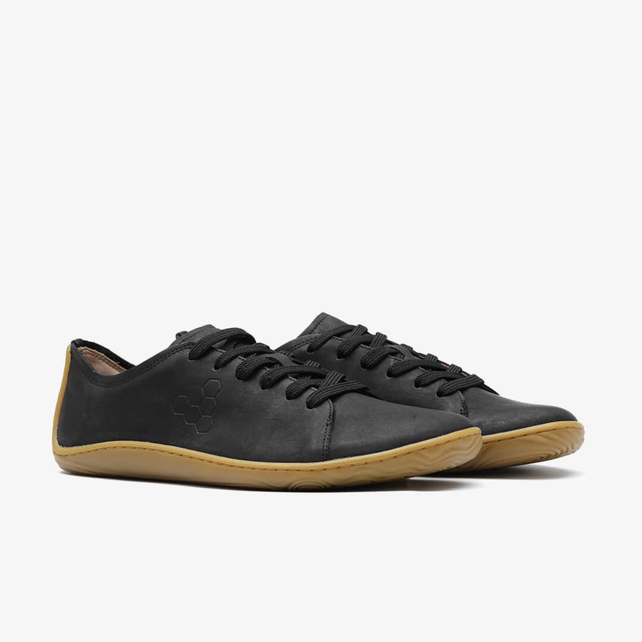 Vivobarefoot Addis Fritidssko Herre Sort | Danmark 0076BEXC